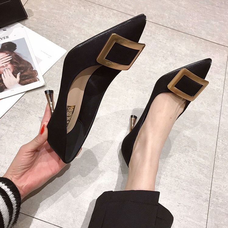 Paljett Slip-On Stiletto Heel Dame Pumps