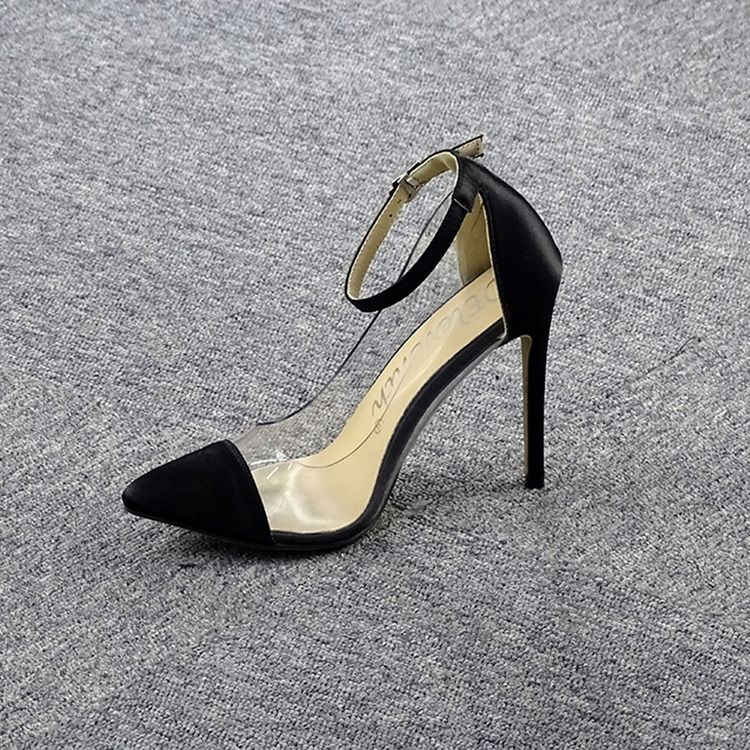 Stiletthælspenne Spenne Western Thin Sko Pumps