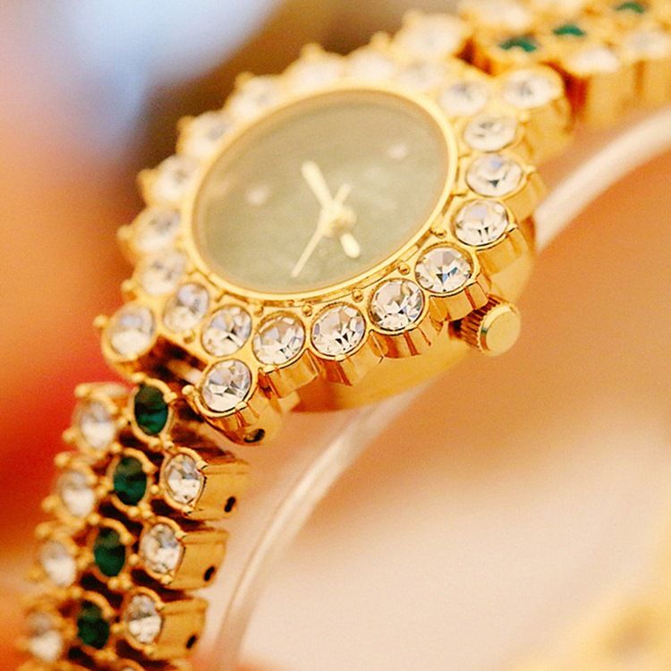 Quartz Rhinestone Watch