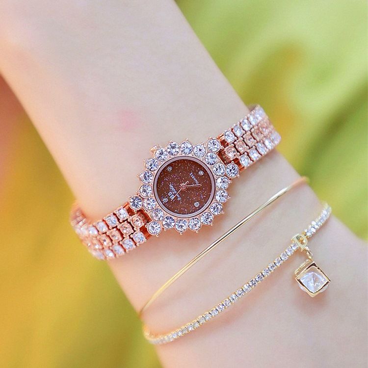 Quartz Rhinestone Watch