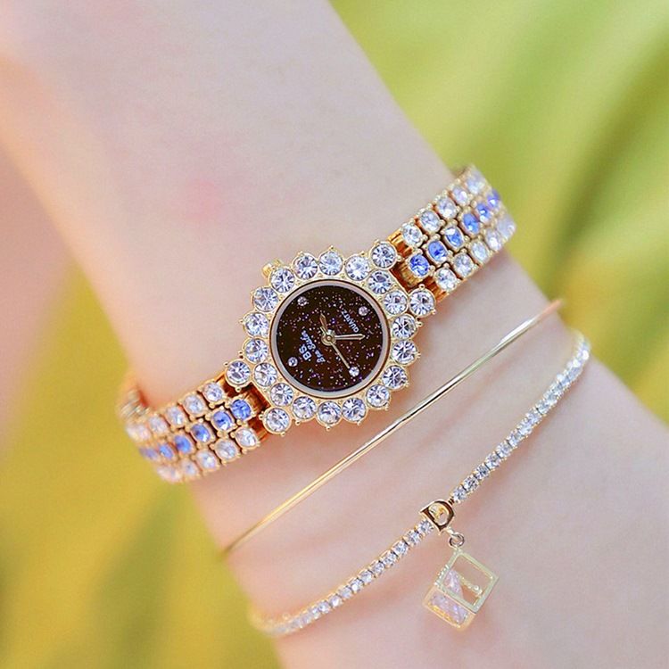 Quartz Rhinestone Watch