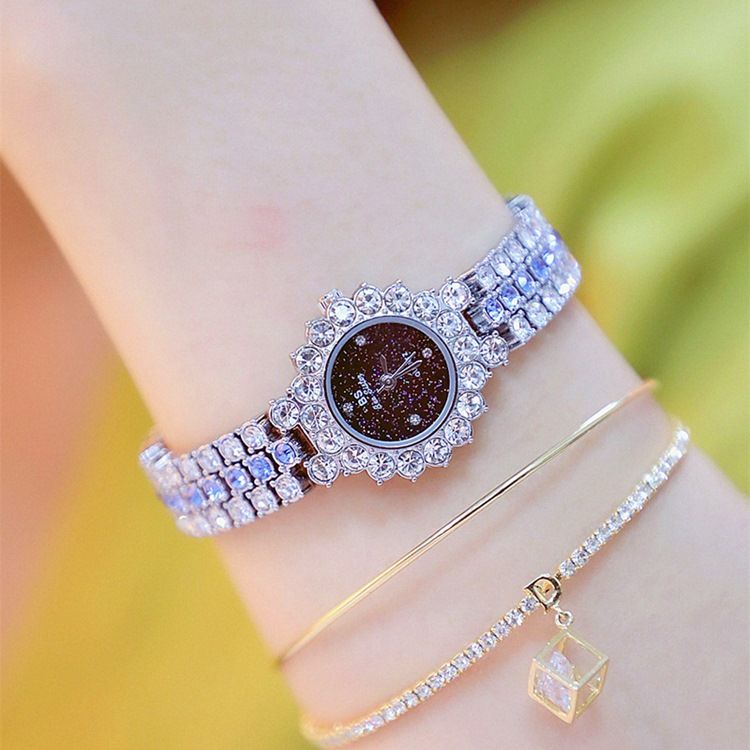 Quartz Rhinestone Watch