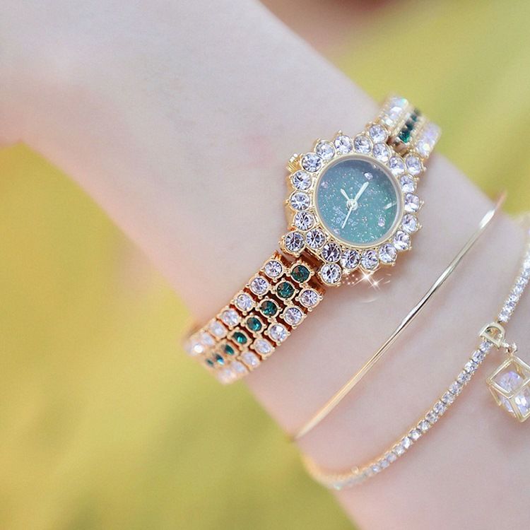 Quartz Rhinestone Watch