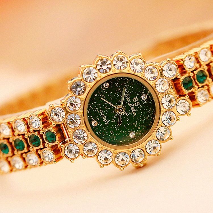 Quartz Rhinestone Watch