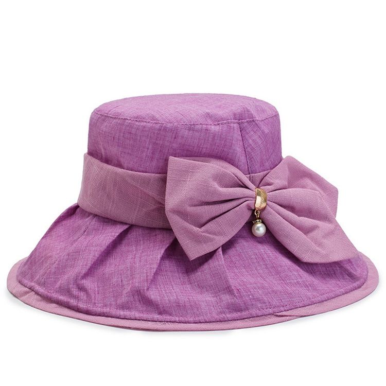 Bøttehatt Bowknot Fallhatter