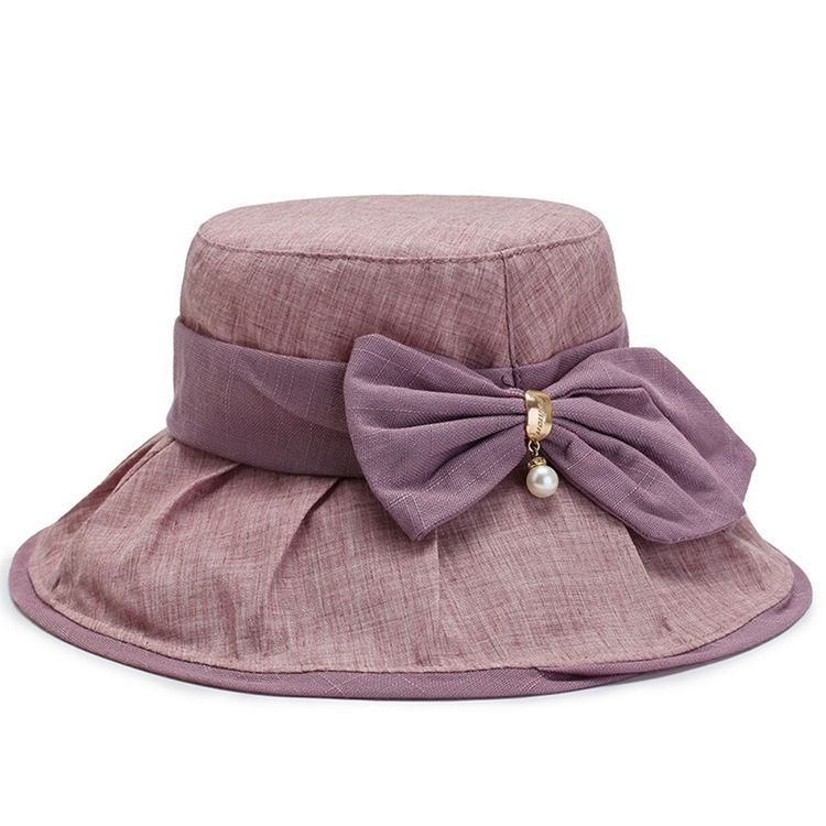 Bøttehatt Bowknot Fallhatter