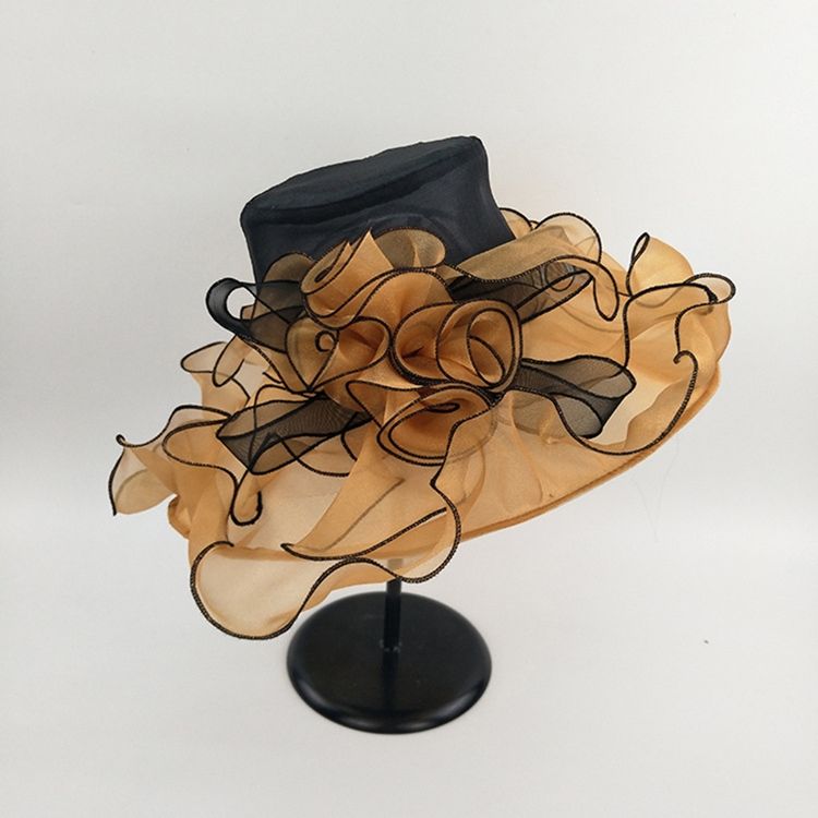 Floral Organza Solhatt