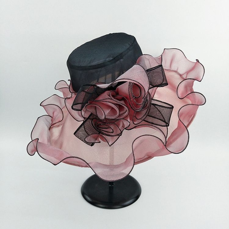 Floral Organza Solhatt