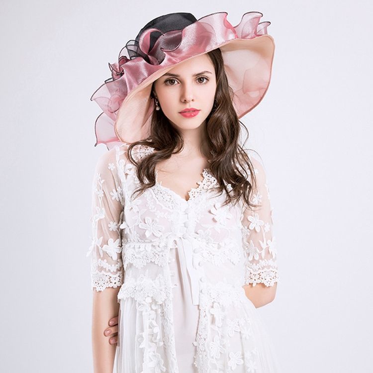 Floral Organza Solhatt