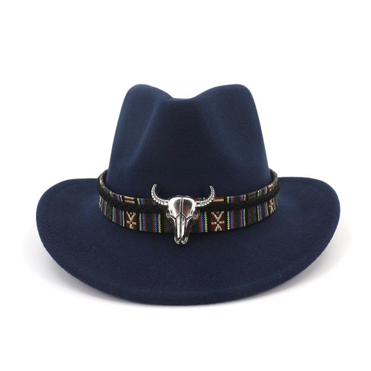 Justerbar Cowboyhatt I Ullblandinger