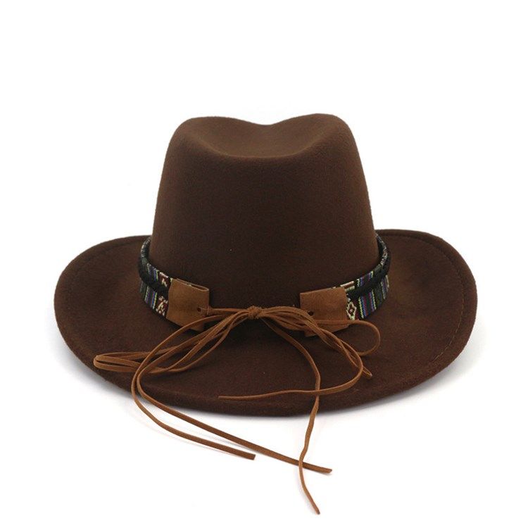 Justerbar Cowboyhatt I Ullblandinger