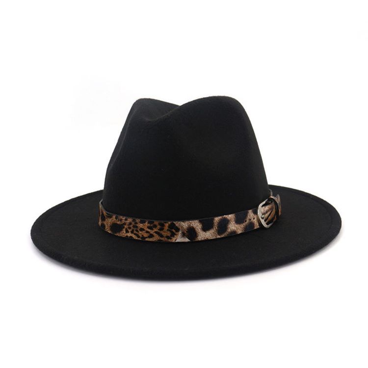 Print Ullblandinger Leopard Vinterhatter