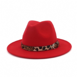 Print Ullblandinger Leopard Vinterhatter