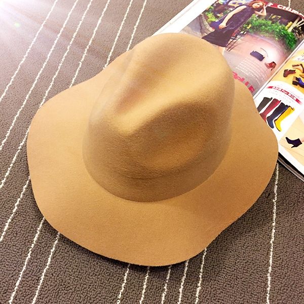 Ullblandinger Fedora Hat Fall Plain Hatter