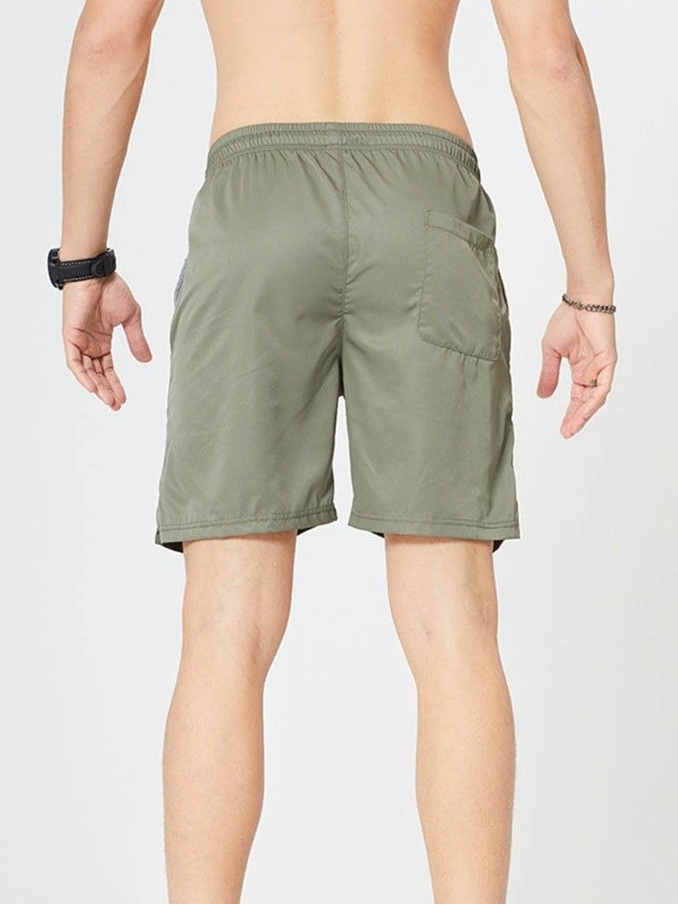 Rett Lomme Fritidsshorts For Menn