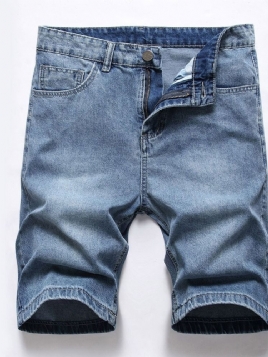 Rette Lommer Denimshorts For Menn