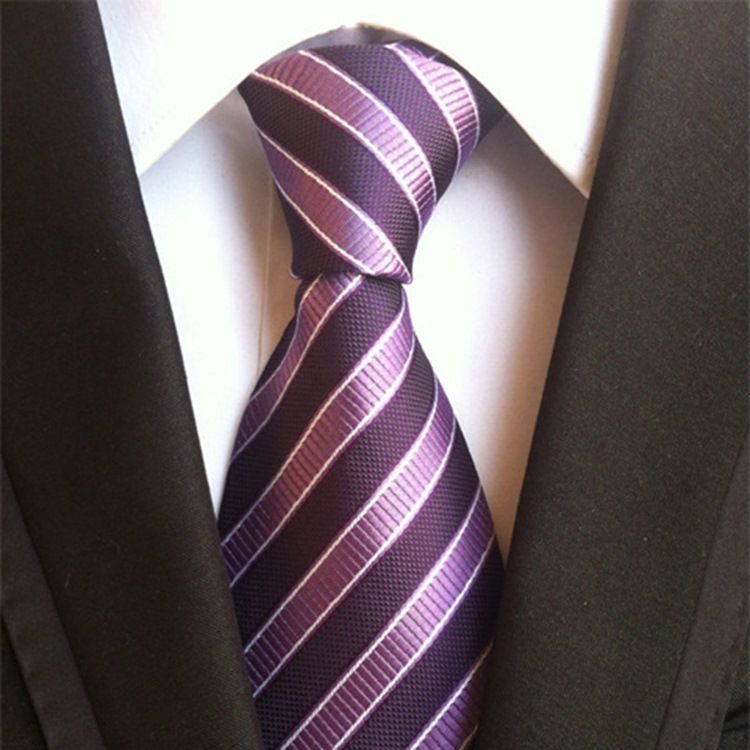 Bedrifter Stripe Paisley Tie For Man