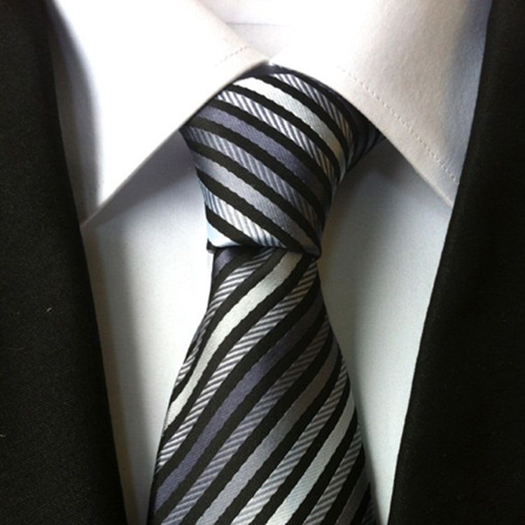 Bedrifter Stripe Paisley Tie For Man