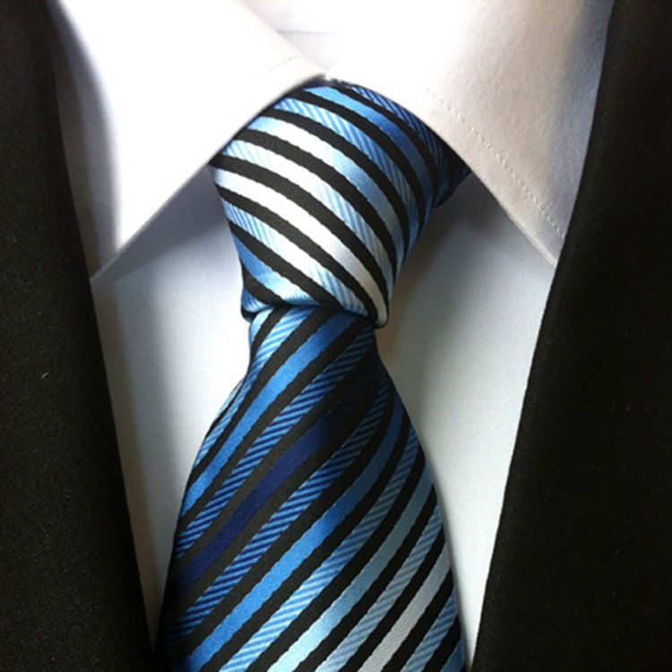 Bedrifter Stripe Paisley Tie For Man