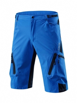 Herre Patchwork Color Block Outdoor Shorts Sommersportsbukser