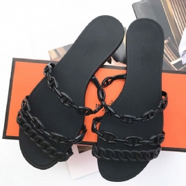 Slip-On Chain Flip Flop Vanlige Tøfler