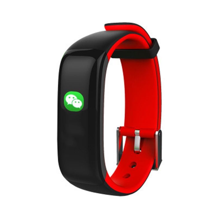 P1 Plus Fargeskjerm Hjertefrekvens Helse Storskjerm Sport Bluetooth Smart Armbånd Klokke