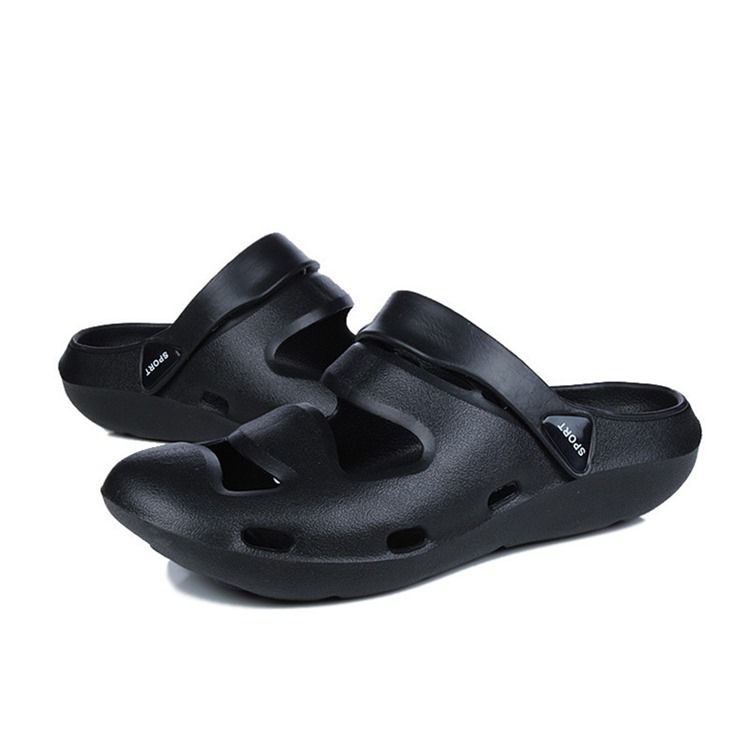 Pvc Kamuflasje Slip-On Rund Tå Herresandaler