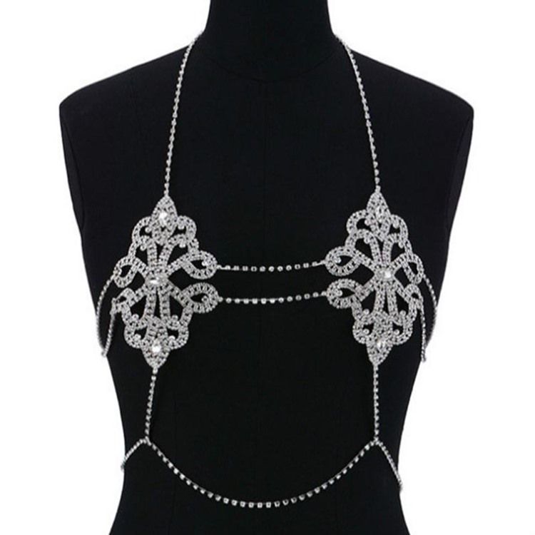 Rhinestone Body Chain Halskjeder