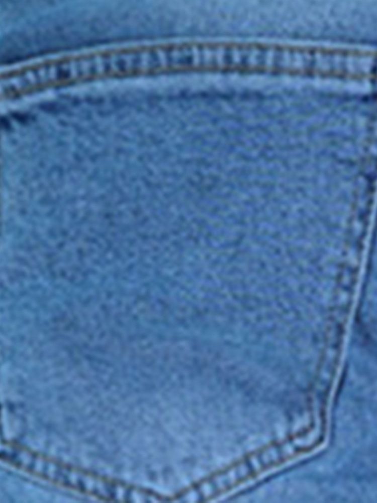 Pocket Jeans Med Midje For Menn