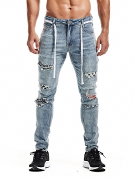 Pocket Vanlig Glidelås Mote Jeans