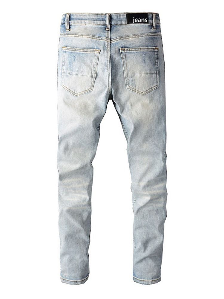 Rett Slitte Europeiske Midje Jeans