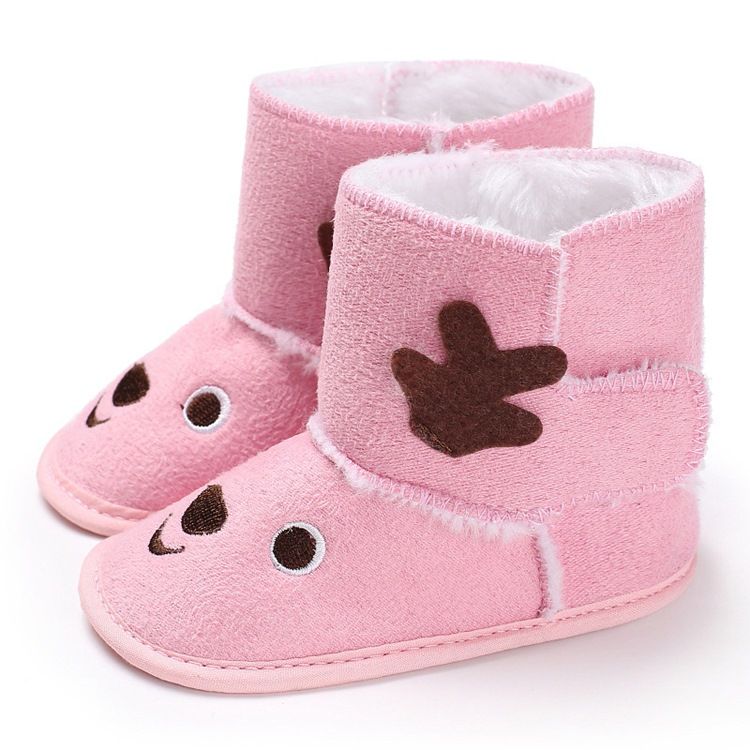 Broderi Slip-On Baby Booties