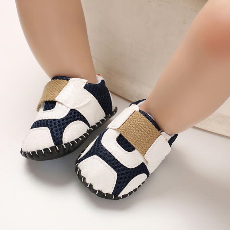 Mesh Patchwork Unisex Babysko