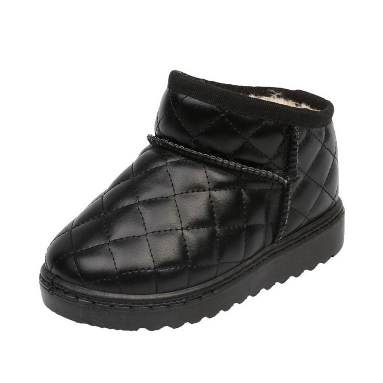 Pu Slip-On Baby Vinterstøvler