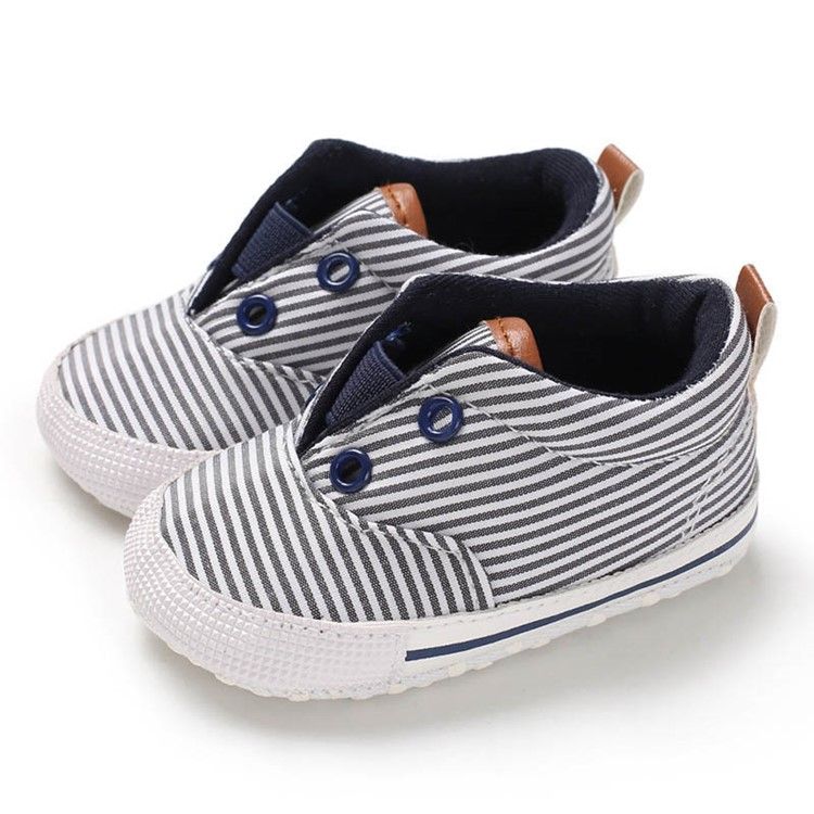 Stripe Slip-On Baby Småbarnssko