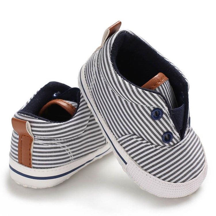 Stripe Slip-On Baby Småbarnssko