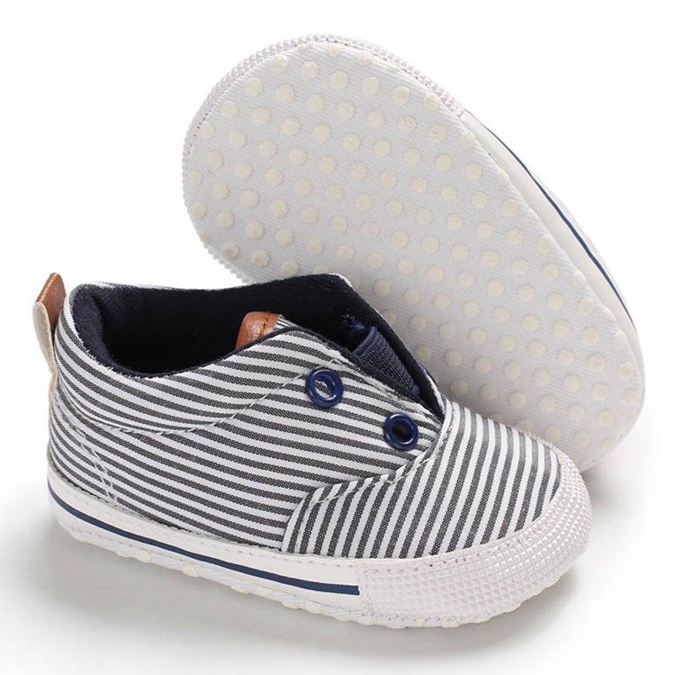 Stripe Slip-On Baby Småbarnssko