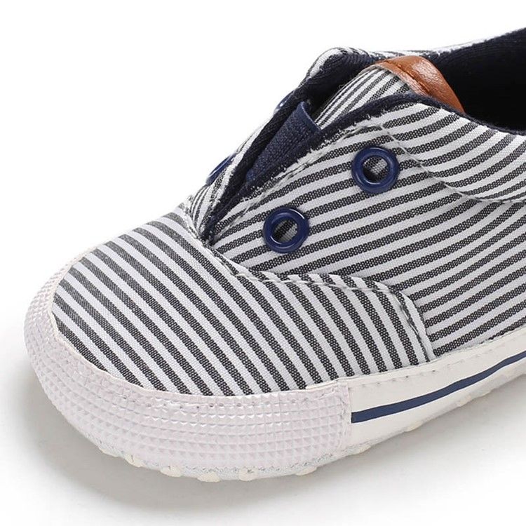 Stripe Slip-On Baby Småbarnssko