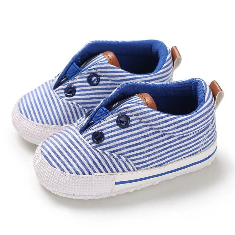 Stripe Slip-On Baby Småbarnssko