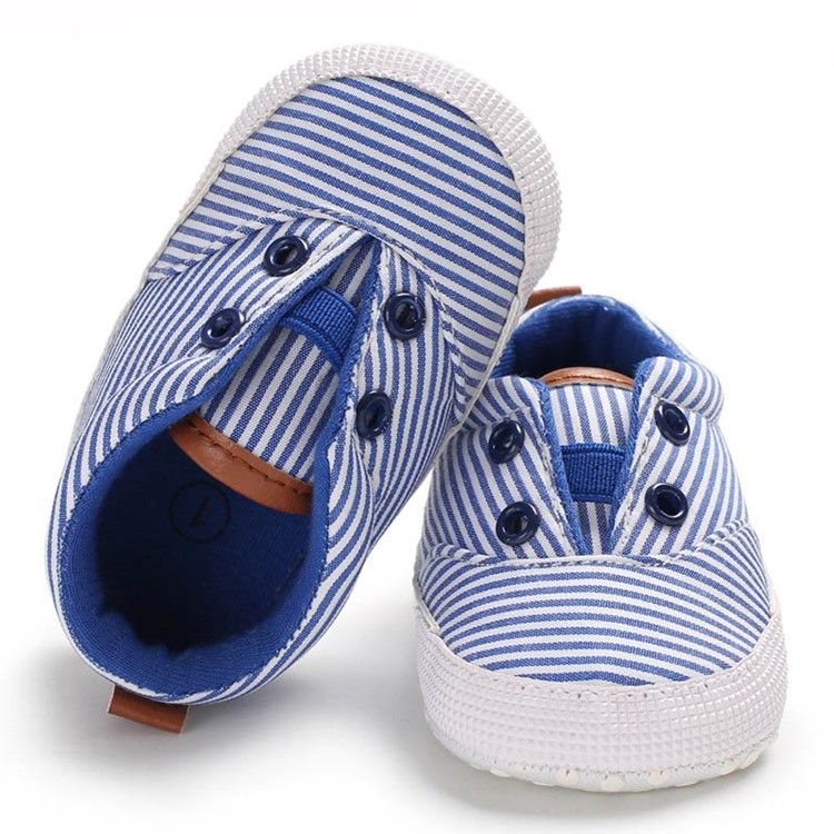 Stripe Slip-On Baby Småbarnssko