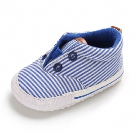 Stripe Slip-On Baby Småbarnssko