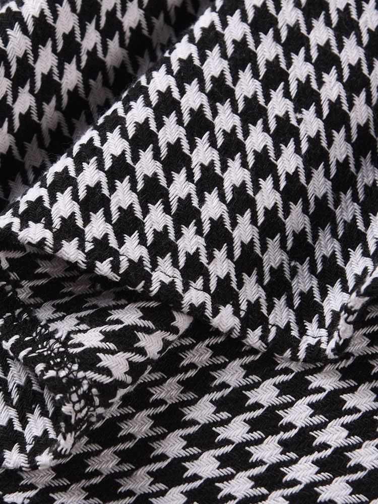 Western Houndstooth Fall Cape