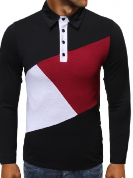 Patchwork Ol Color Block Poloskjorte