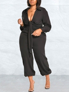 Vanlig Ankellengde Kontor Dame Blyantbukser Slim Dame Jumpsuit