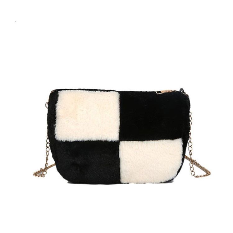 Color Block Saddle Crossbody Bags