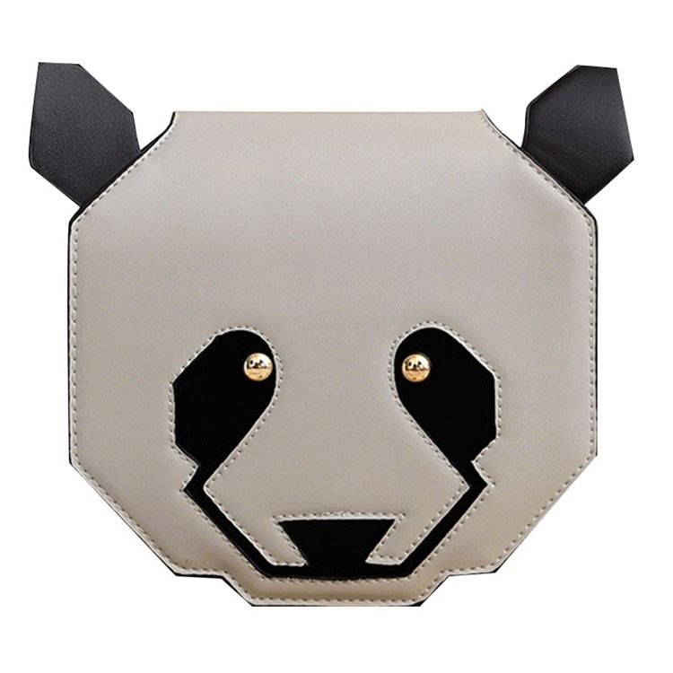 Hyggelig Tegneserie-Panda-Formet Crossbody-Veske