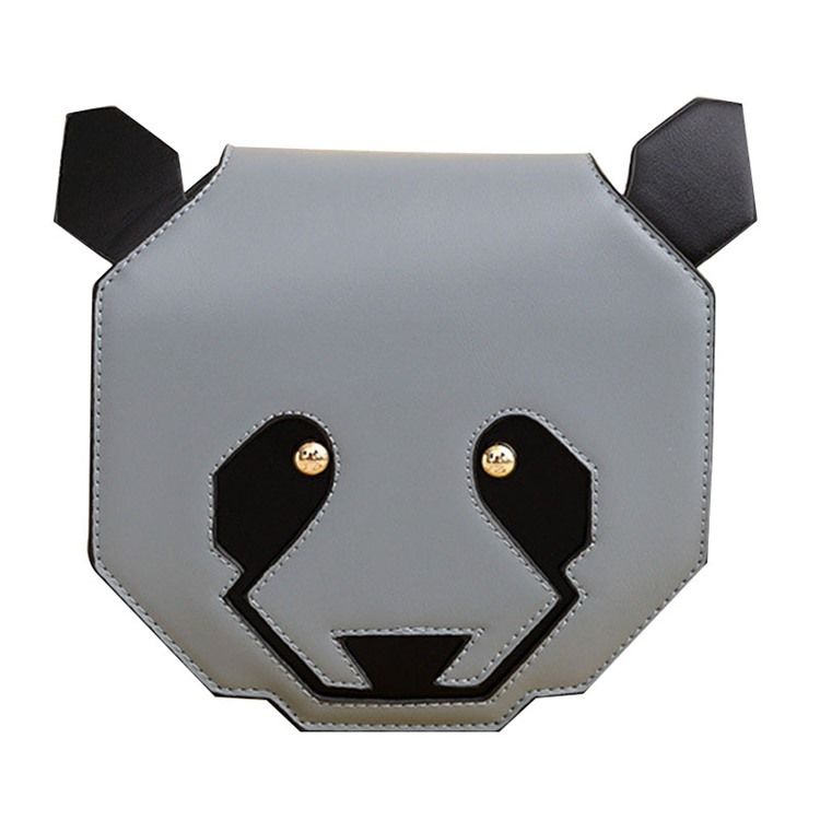 Hyggelig Tegneserie-Panda-Formet Crossbody-Veske