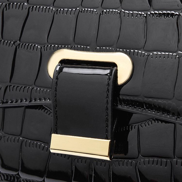 Mote Pu Alligator Crossbody Damevesker