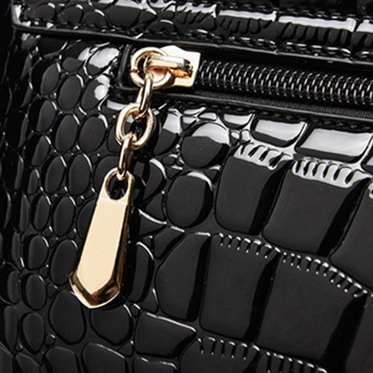 Mote Pu Alligator Crossbody Damevesker