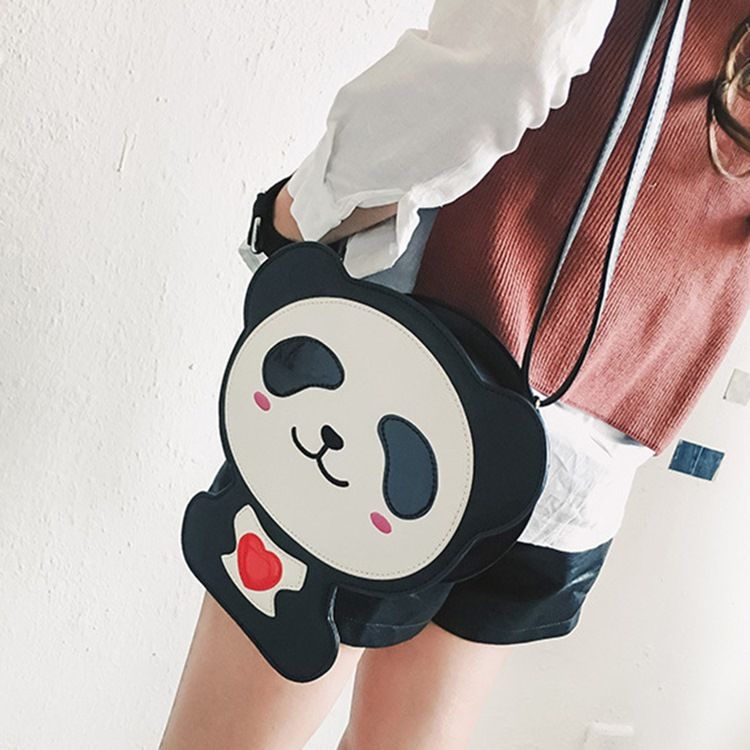 Søt Cartoon Bear Design Crossbody Bag